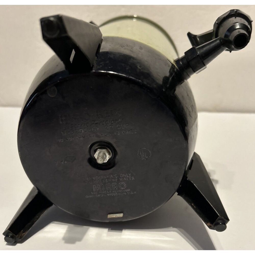 Vtg  Mirro-Matic Electric Percolator Coffee Pot‎ Green M9293-67 22 oz Tested MCM - Picture 8 of 8